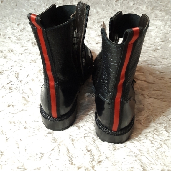 LAURA bellariva leather combat boots - Picture 7 of 14